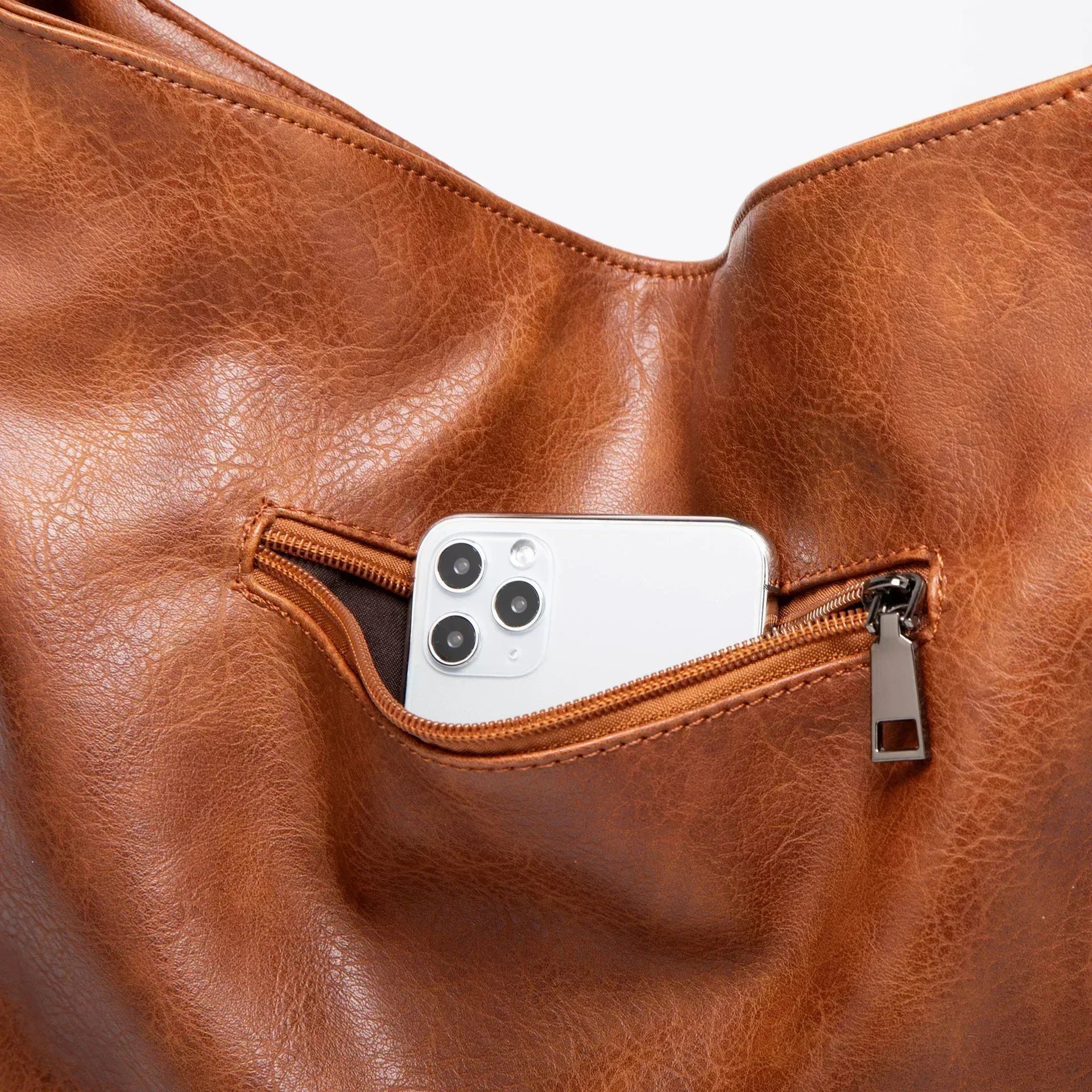 Giulia | VINTAGE LEREN TAS