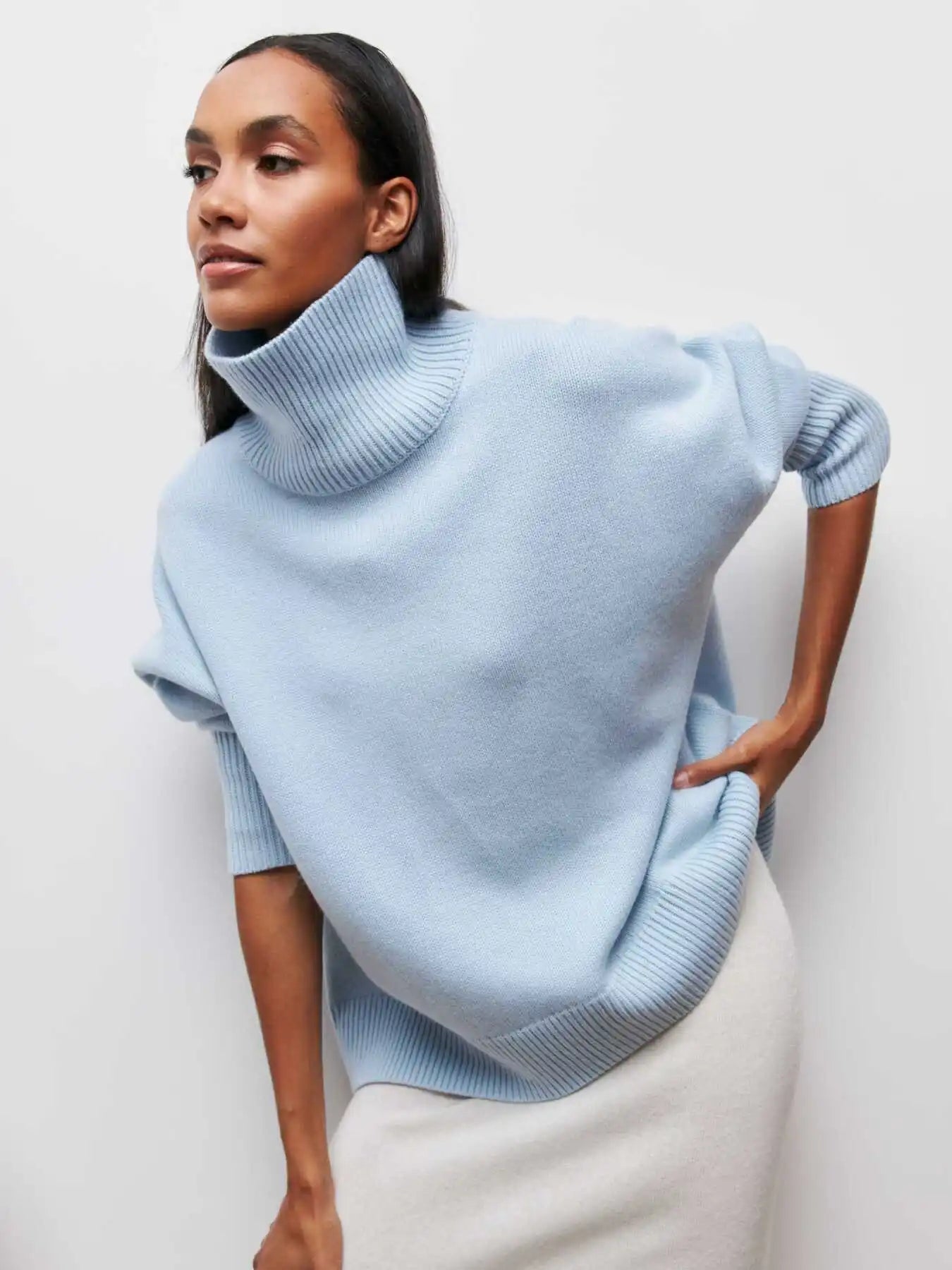 Laluna® | Maglione con collo accogliente