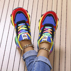 Iris | Orthopedische Regenboog Sneakers