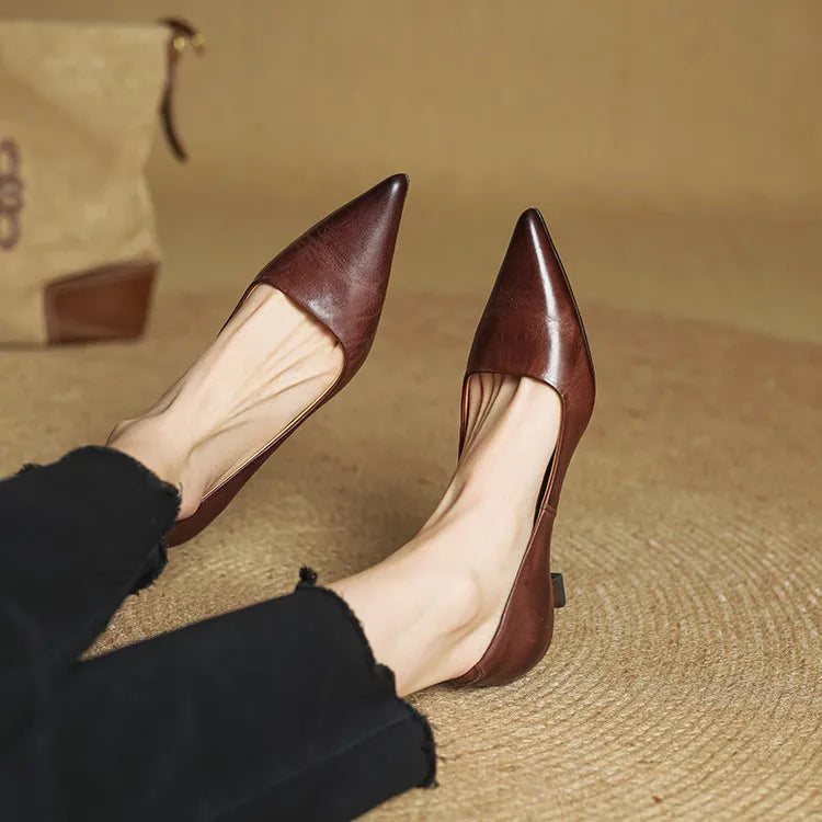 Lisa | Echt Leren Pumps