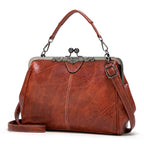 Iris | VINTAGE LEREN TAS
