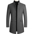Daan | Kasjmier-Wollen Heren Trenchcoat