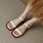 Tessa | Zomerse Leren Sandalen
