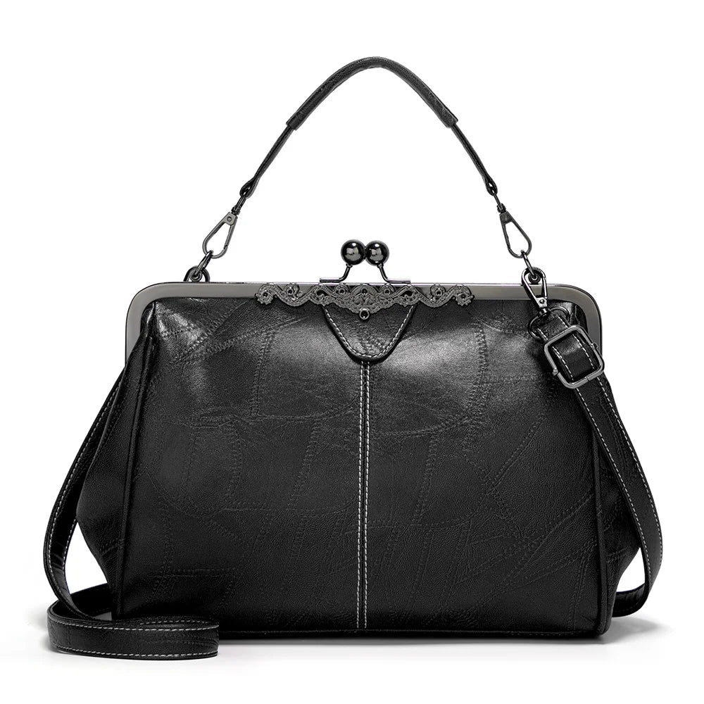 Iris | VINTAGE LEREN TAS