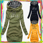 Julia | Stijlvolle Lange Winter jurk/trui