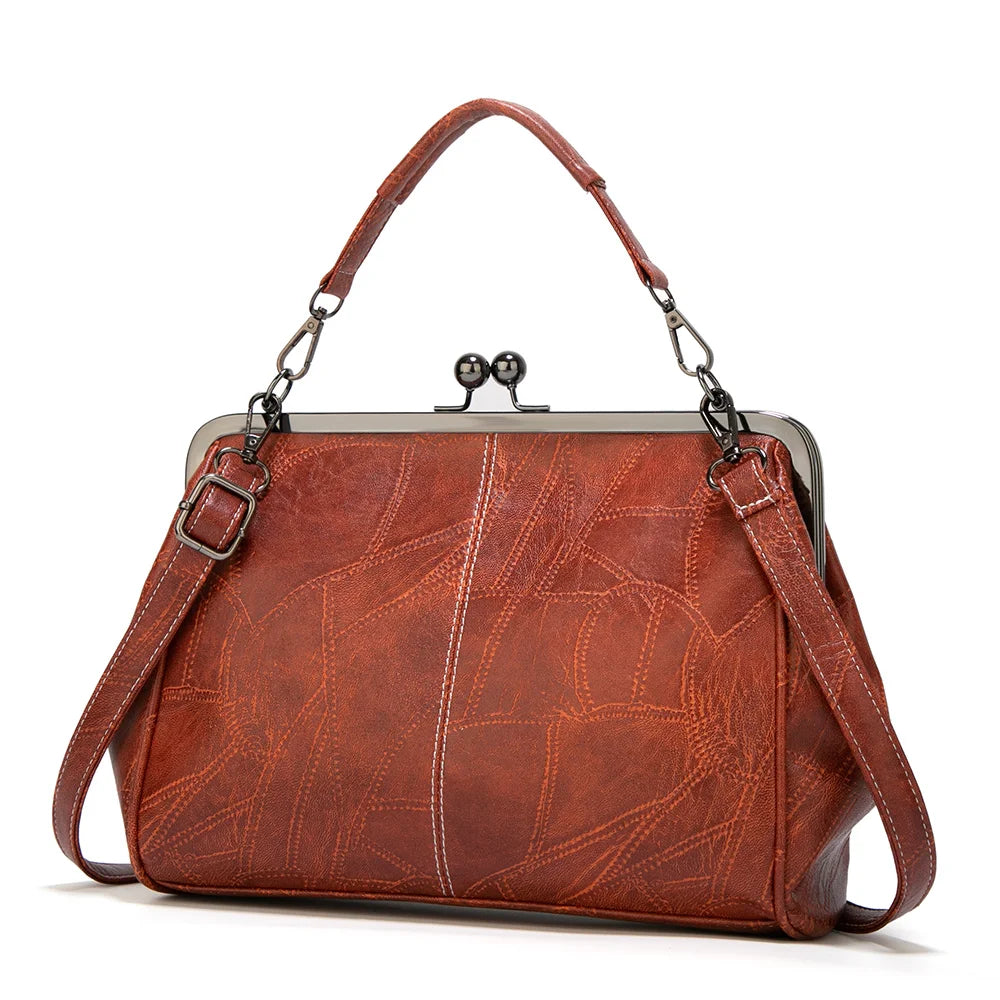 Iris | VINTAGE LEREN TAS