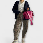 Macklyn™ - Jeans vintage con motivo leopardato