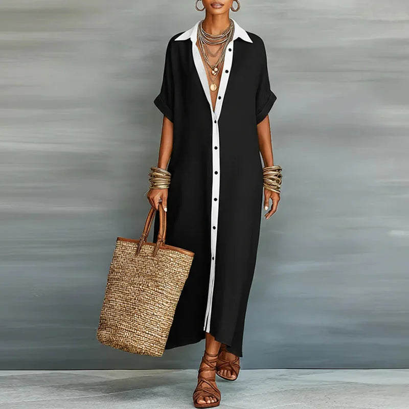 Anastasia | Lange Blousejurk ha incontrato Knopen