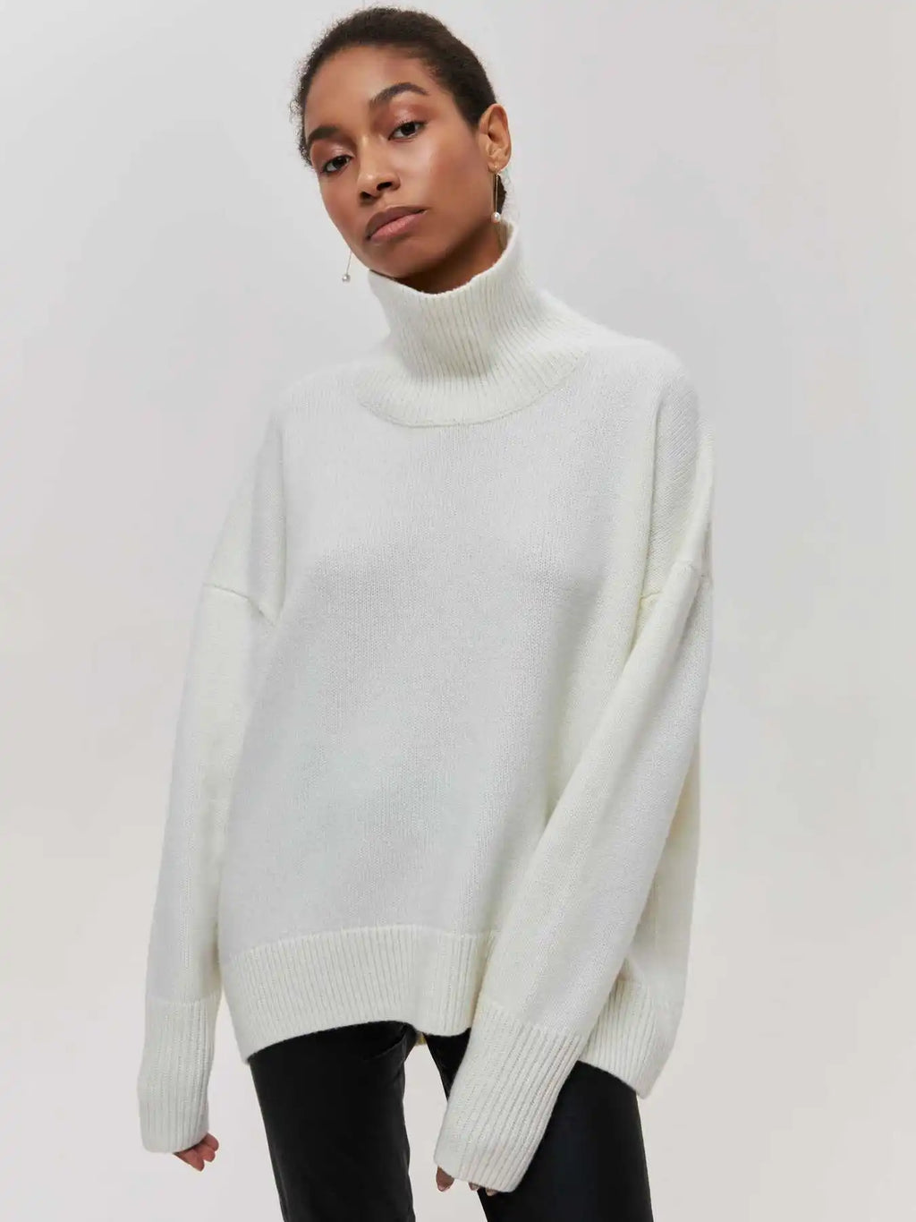Laluna® | Maglione con collo accogliente