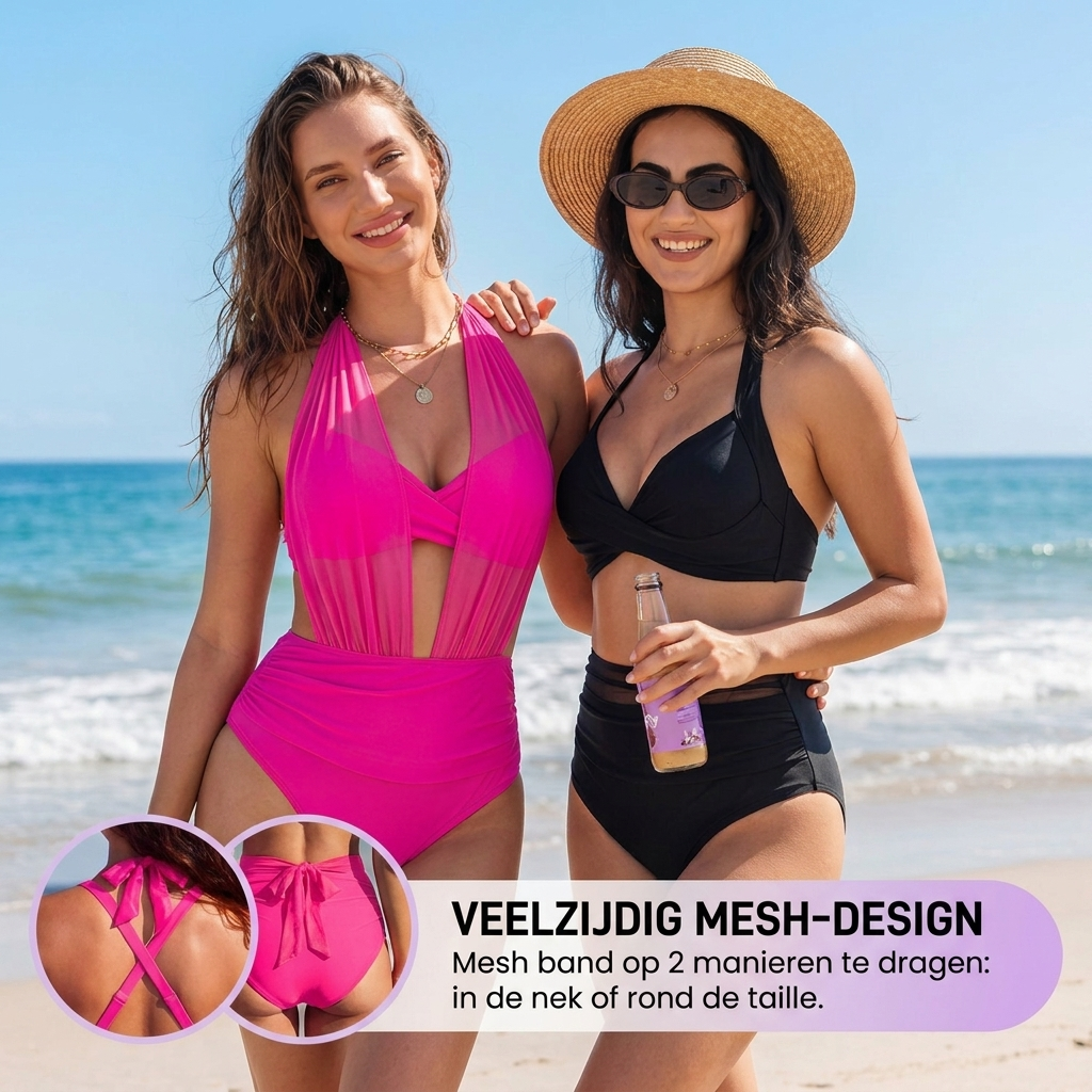 Sabina | Bikini 2 in 1 Hoog con controllo della pancia