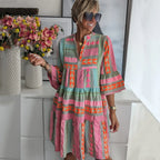 Juliane – Boho Swingjurk