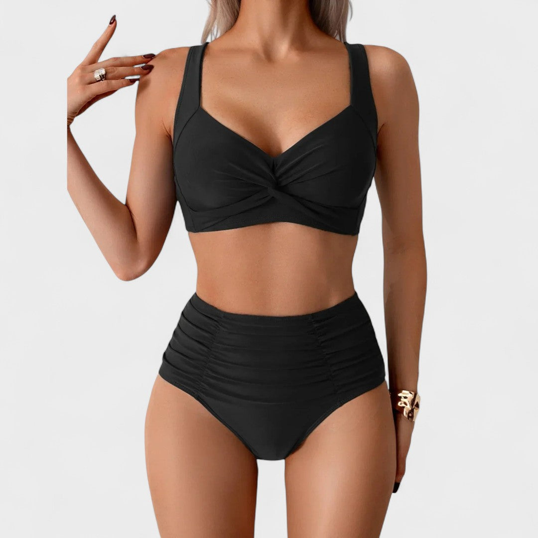 Marta - Bikini con flæser