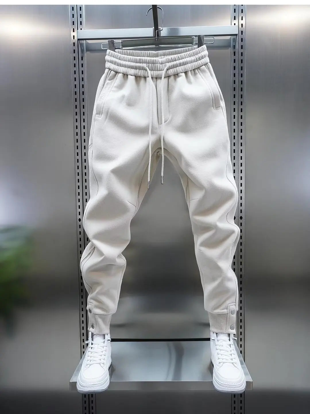 Laluna® | Broek Met Zakken casual slim fit