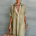 Anastasia | Lange Blousejurk ha incontrato Knopen