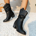 Iris | Klassieke Mid-Calf Western Boots