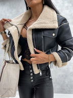 Eva | LEREN JAS HA INCONTRATO WOL