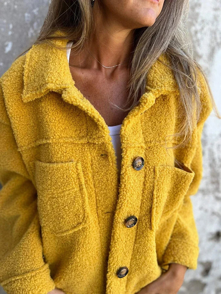 Lotte | Modieuze Wollen Coat
