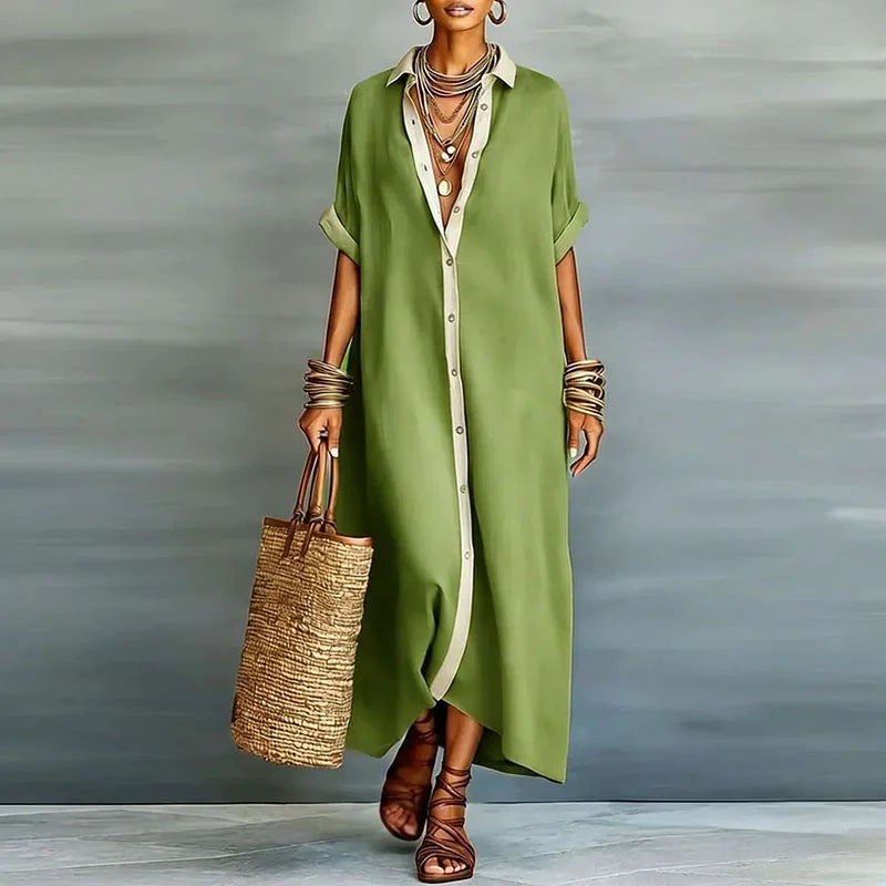 Anastasia | Lange Blousejurk ha incontrato Knopen