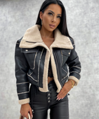 Eva | LEREN JAS HA INCONTRATO WOL