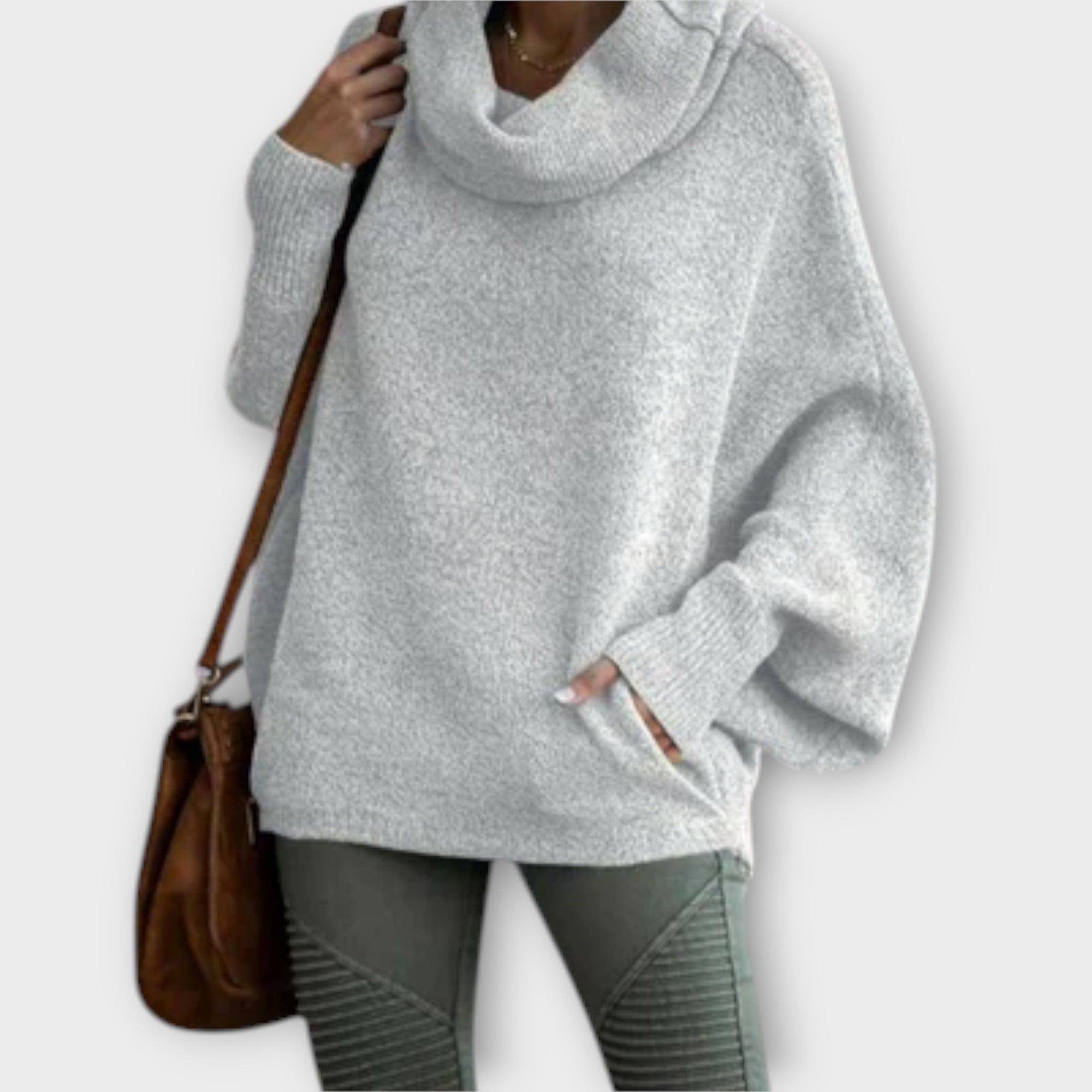 Jorra™ - Maglione elegante con imbottitura in tessuto