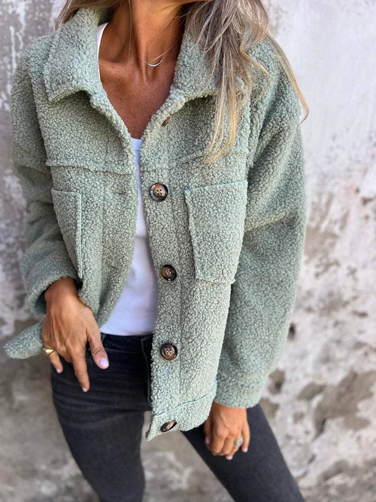 Lotte | Modieuze Wollen Coat