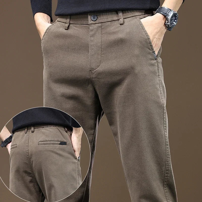 Pantaloni casual dritti per le persone