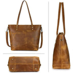 LALUNA® | VINTAGE LEREN TAS