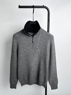 LALUNA® | GERIBBELDE ZIP-UP TRUI