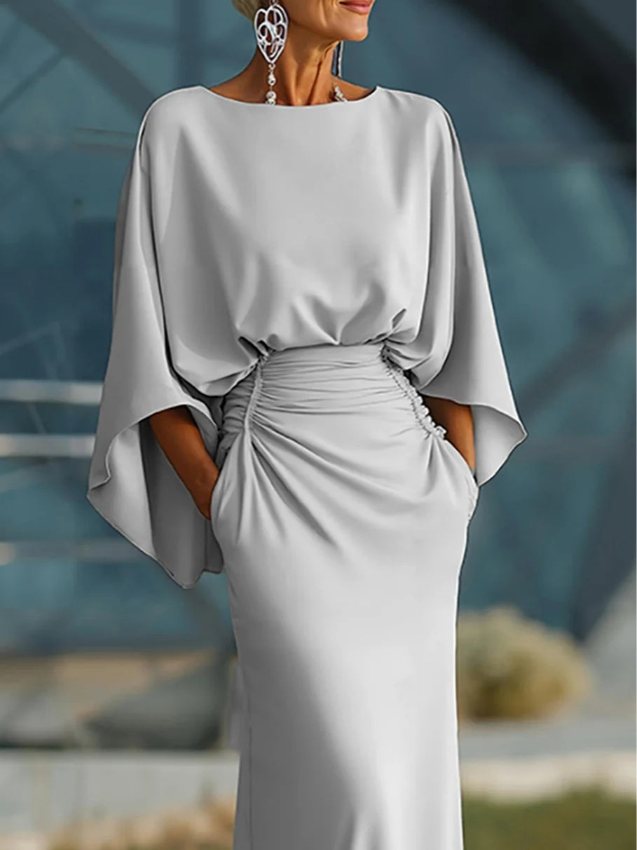 Chiara | Cappotto elegante con scollatura a V, senza maniche e schiena scoperta