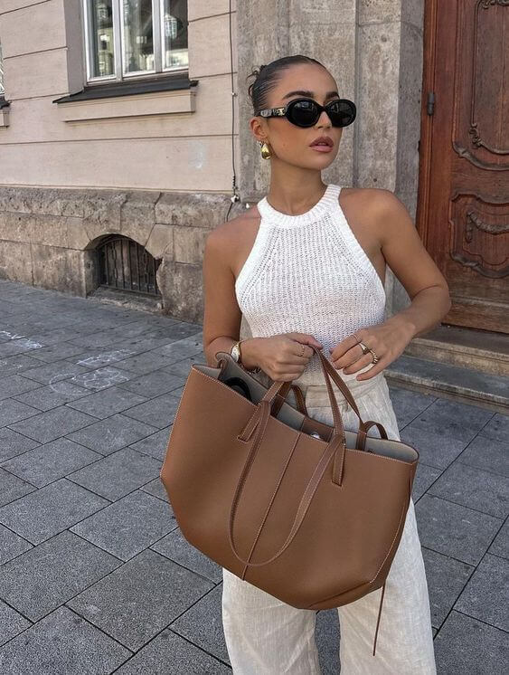 Laluna® | Borsa tote vintage