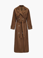 LALUNA® | TRENCH IN FINTO CAMOSCIO