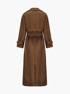LALUNA® | TRENCH IN FINTO CAMOSCIO