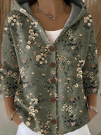 Paola | Cardigan con Fantasia Artistica