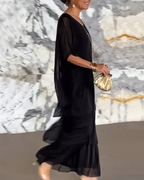Femke | Elegante Lange Luchtige Jurk