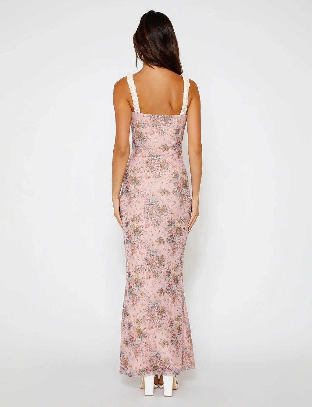 Ester | Roze Camouflage Bloemenjurk