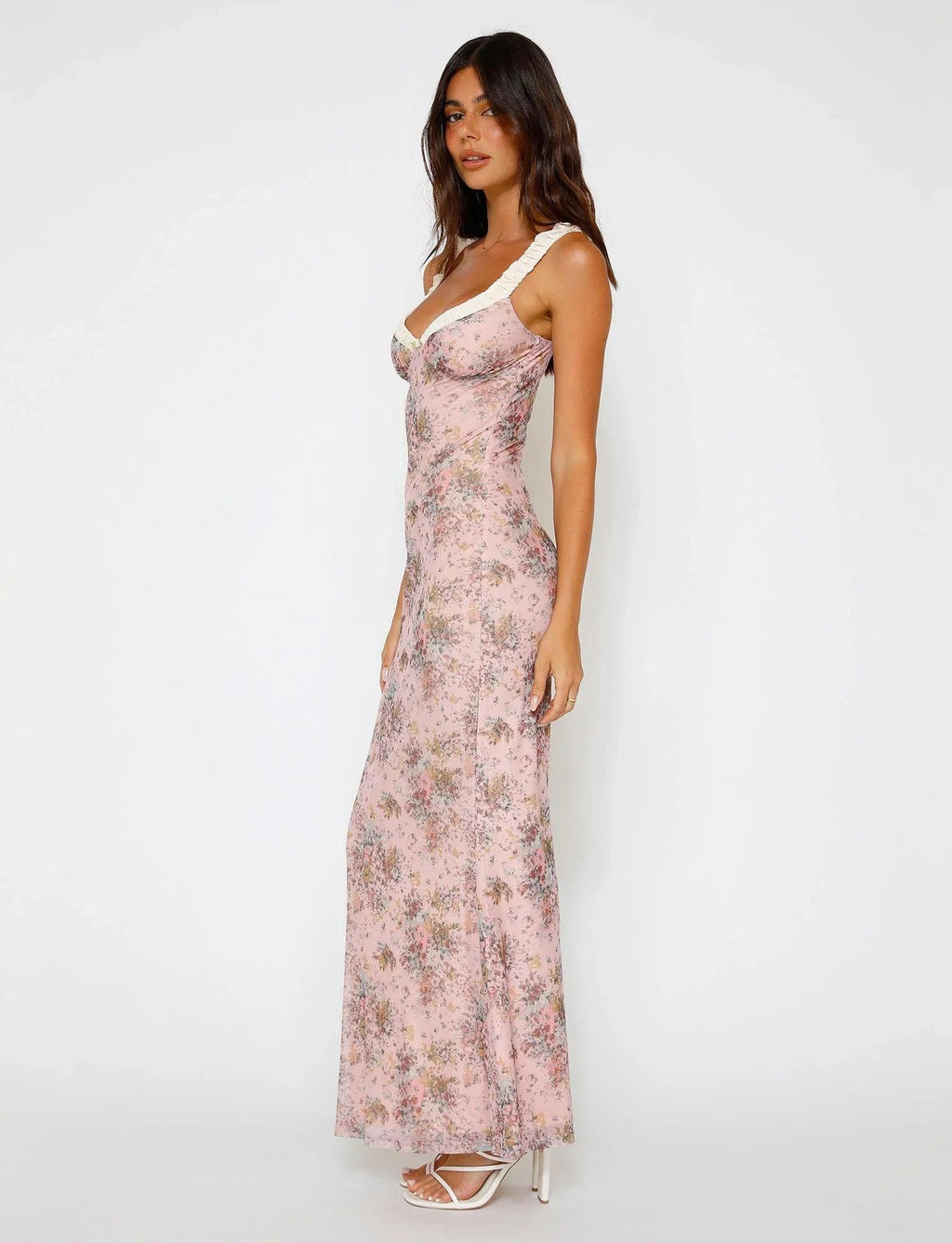 Ester | Roze Camouflage Bloemenjurk