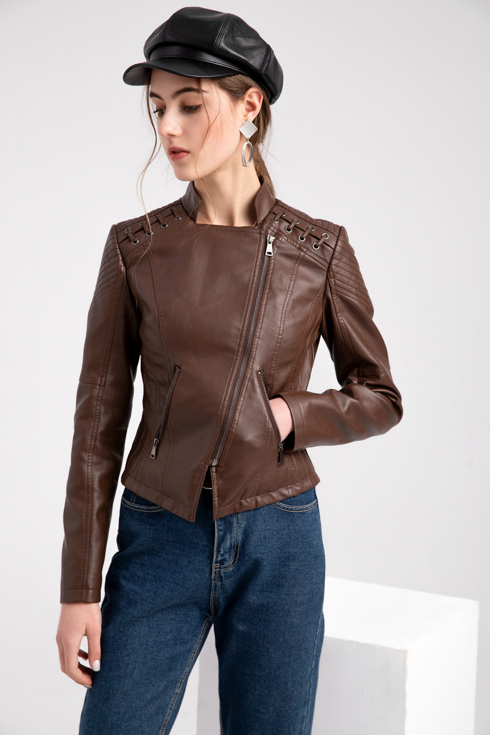 Laluna® | Luxe Leren Jas