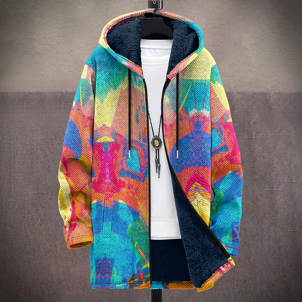 Rolanda | Cardigan Artistico con Cappuccio