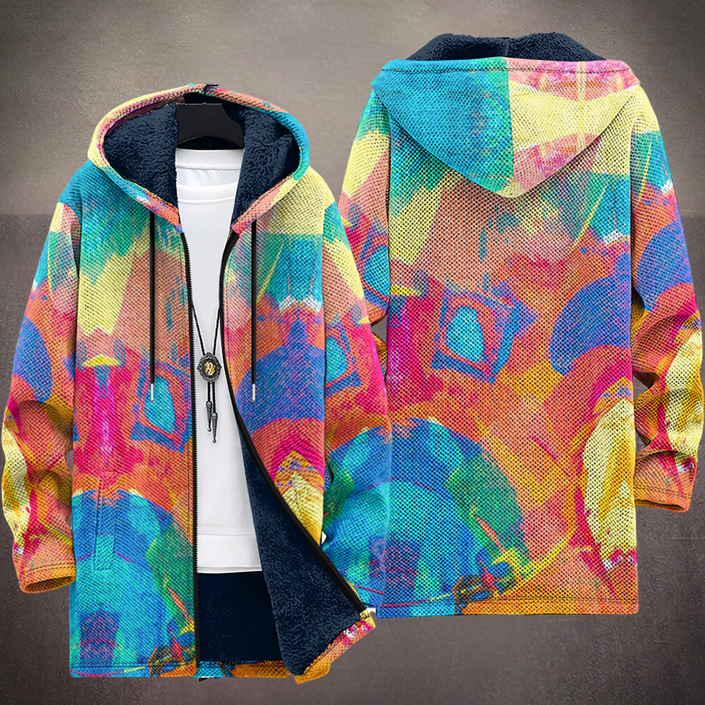 Rolanda | Cardigan Artistico con Cappuccio