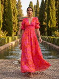 Olivia | Zomerse Maxi Jurk ha incontrato Bloemprint