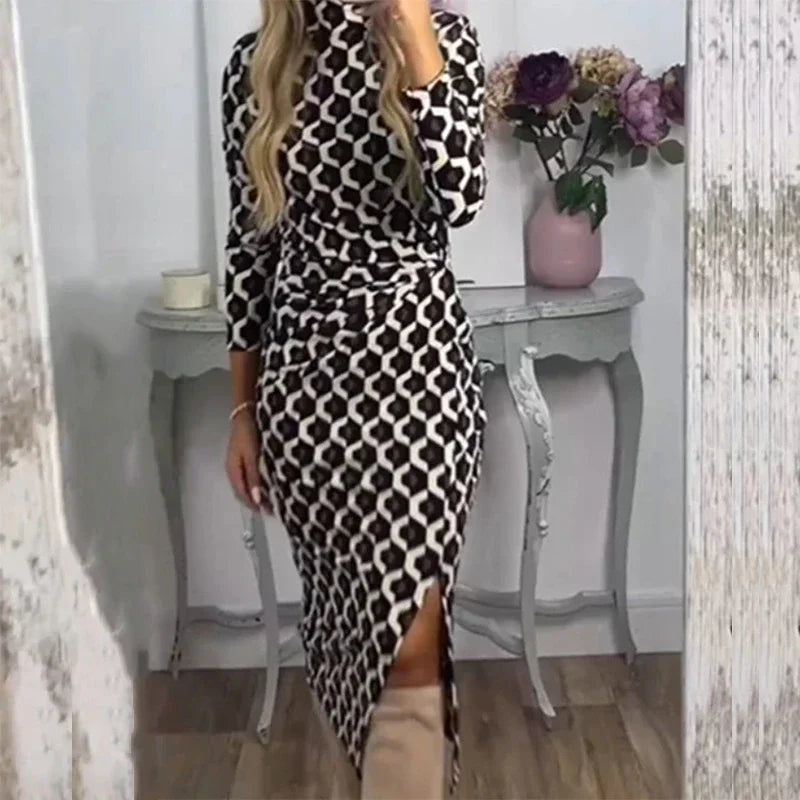 Anouk | Chique Bedrukte Jurk