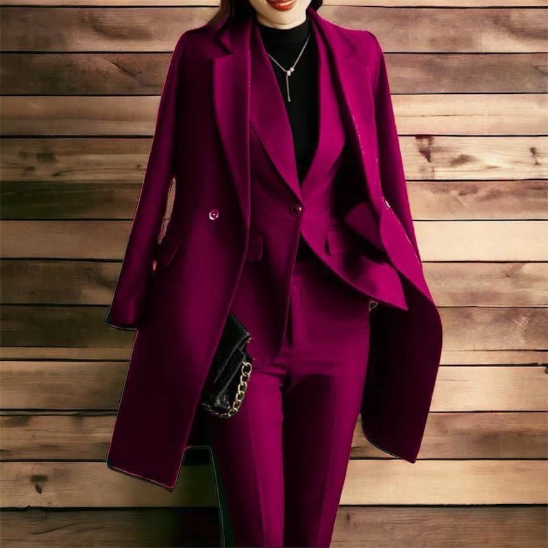 Sanne | Elegante Dames Set – Jas & Pak