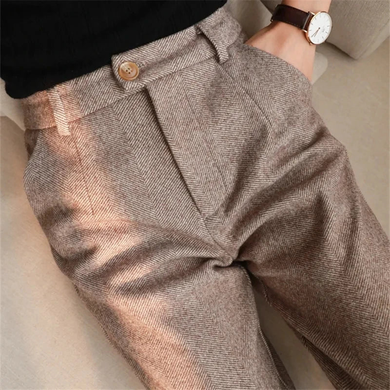 Eva | Stijlvolle Hoge Taille Broek