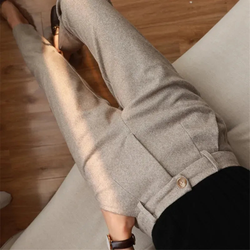 Eva | Stijlvolle Hoge Taille Broek