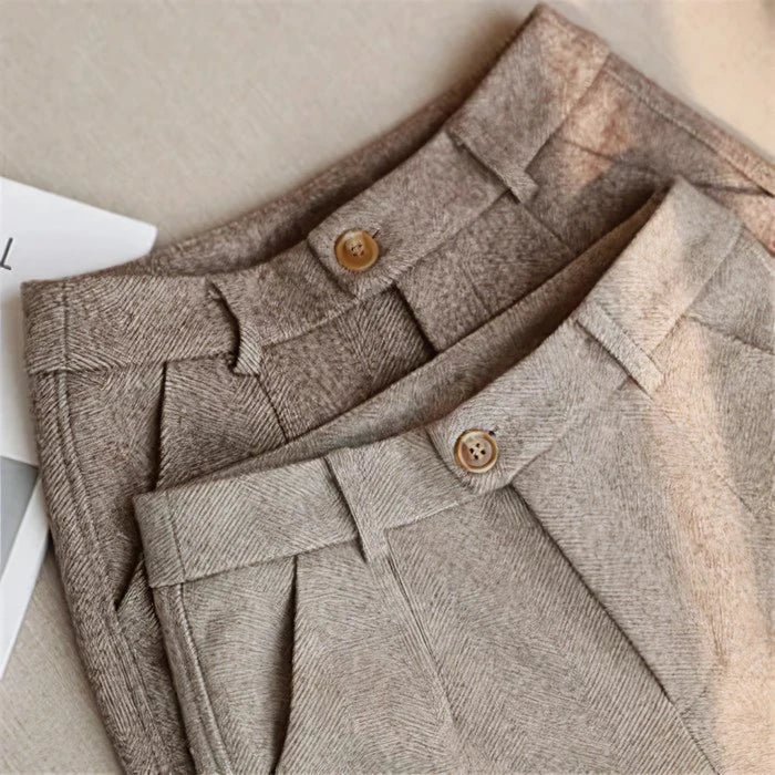 Elegante Broek Van 100% Wol