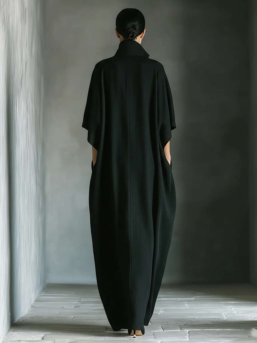 Alessandra • Lange oversize minimalistische jurk
