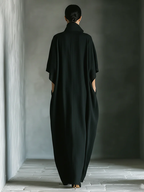 Alessandra • Lange oversize minimalistische jurk