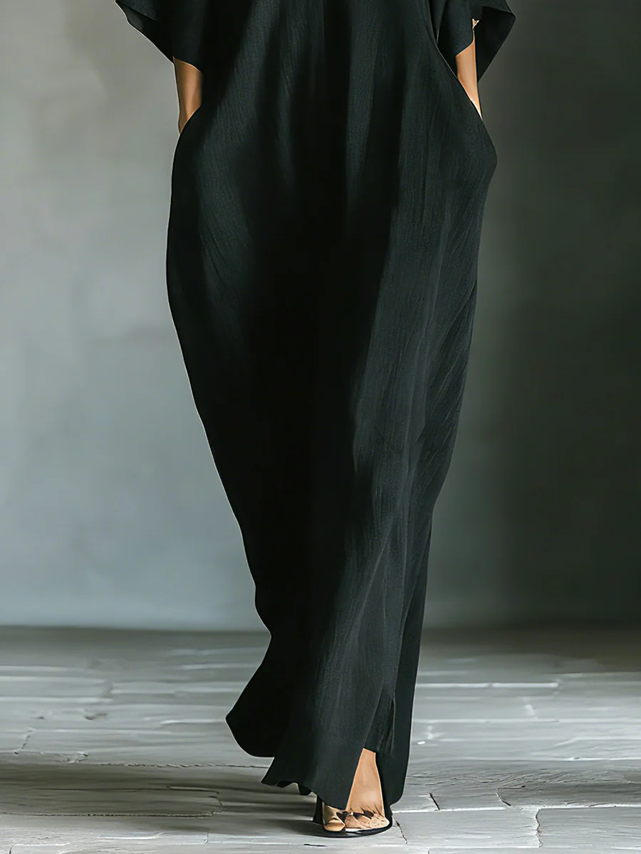 Alessandra • Lange oversize minimalistische jurk
