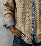 NARIELLA™ | Elegante top patchwork