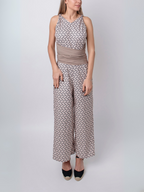 Sophie | Mouwloze Jumpsuit met Ronde Hals